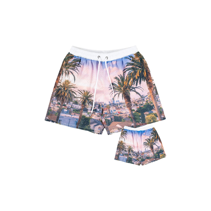 Loveciss®/ “City of Angels” Street Fashion Hip Hop Mesh Shorts