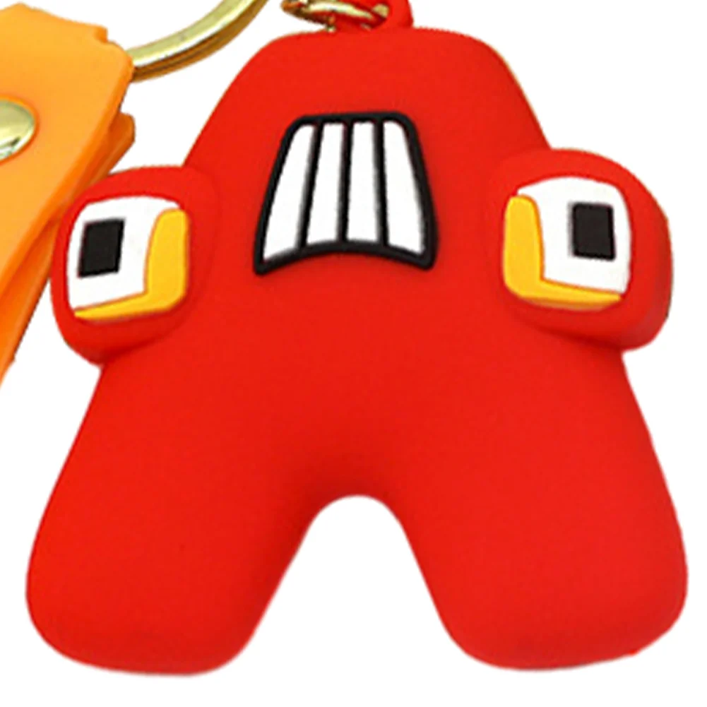 Letter A-Z Keychain Wacky Wizard Handbag Key Chain for Car Keys/Wallet/Backpack