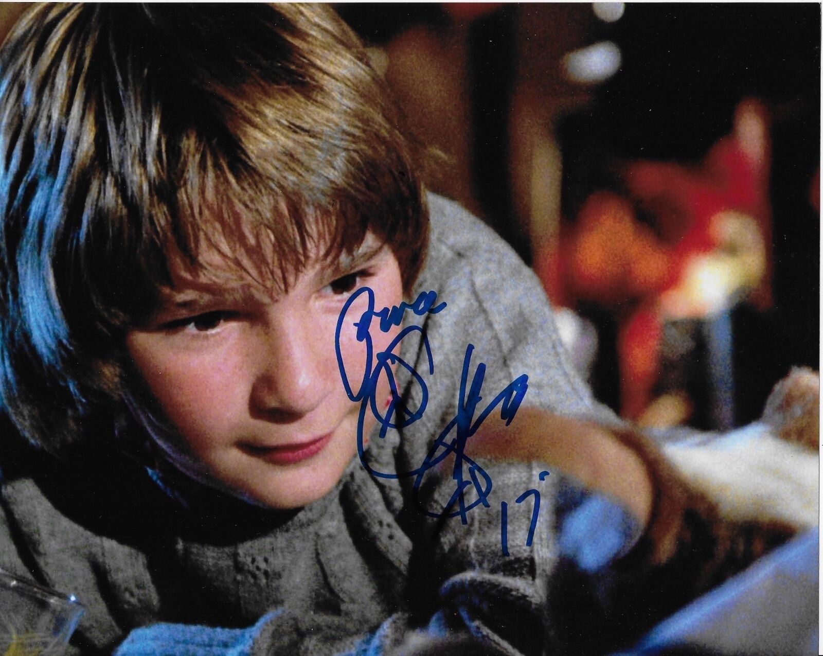 COREY FELDMAN 'GREMLINS' PETE FOUNTAINE SIGNED 8X10 PICTURE *COA 2