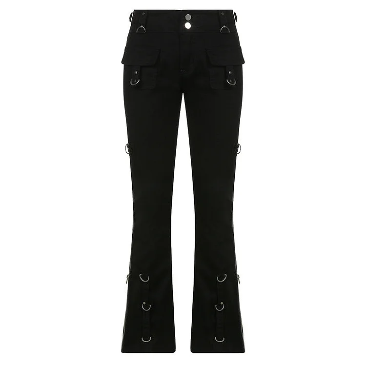 Dark Street Lolita Low Rise Pants