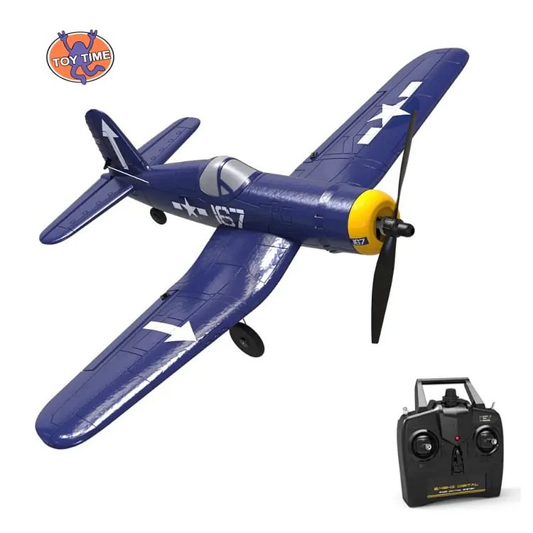 ToyTime F4U 761-8 400mm Wingspan EPP One-key Aerobatic RC Airplane RC Plane with 2.4Ghz 4CH Best Gift Toy