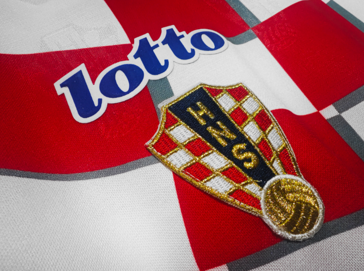 Retro 1998 Croatia Home Football T-Shirt Thai Quality