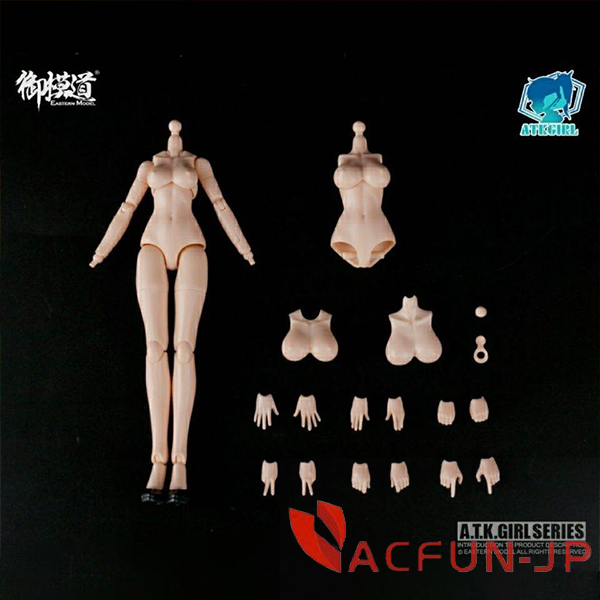 御模道 1 12 四神 可動 機甲少女 プラモデル 用 素体 セット 未組立