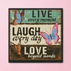 Letters-11CT Stamped Cross Stitch Kit(40*40cm)
