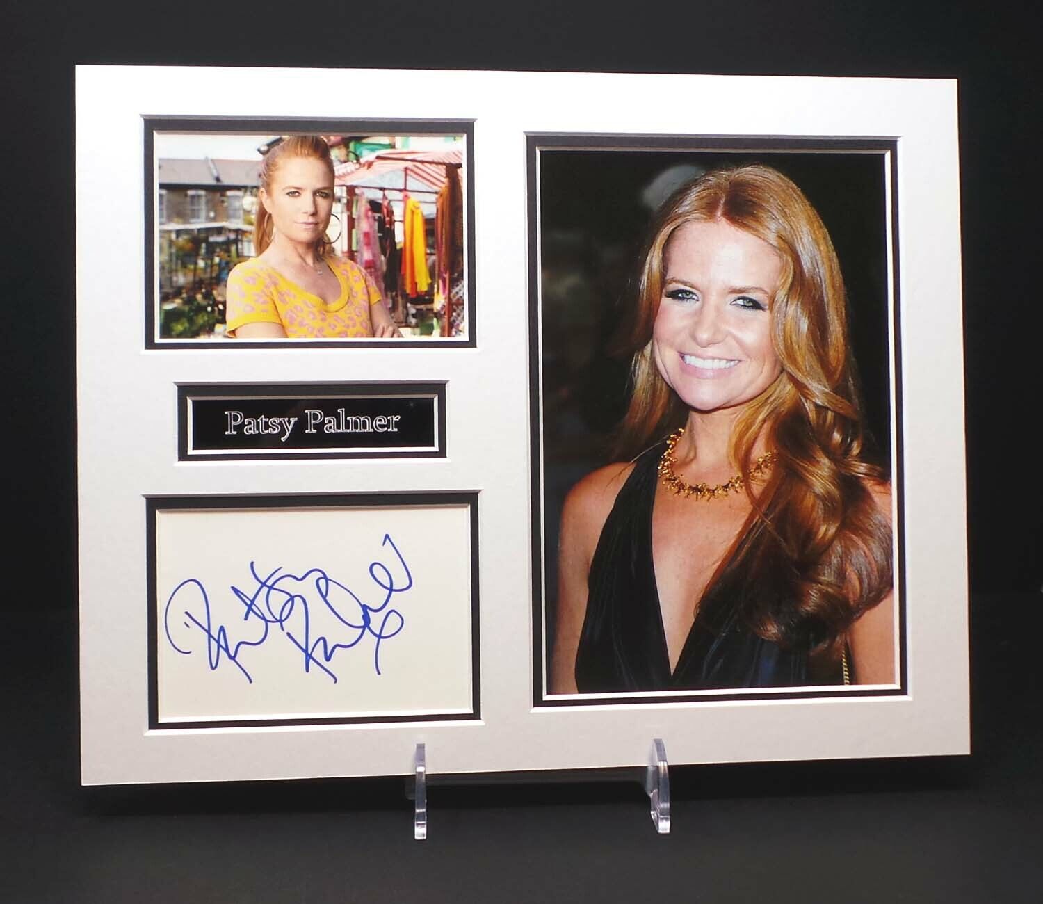 Patsy PALMER Signed Mounted Photo Poster painting Display AFTAL RD COA Bianca JACKSON EastEnders