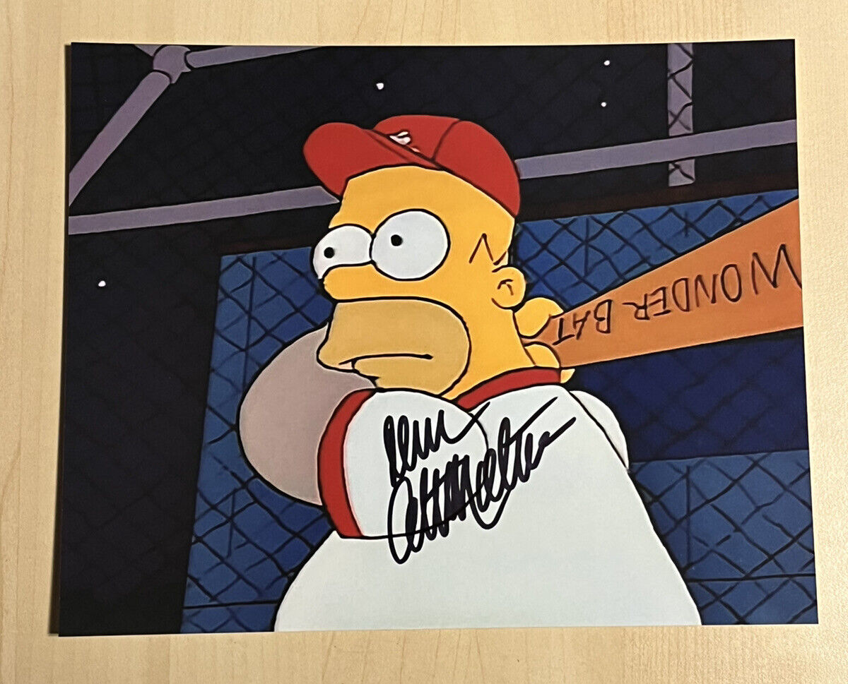 DAN CASTELLANETA SIGNED 8x10 Photo Poster painting ACTOR AUTOGRAPHED THE SIMPSONS HOMER RARE COA