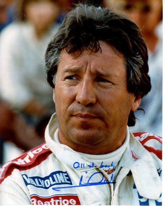 MARIO ANDRETTI signed autographed Photo Poster painting