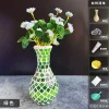 Wooden Vase Solid Mosaic Art Handmade Pasting Material Pack DIY Creative Decoration Kit