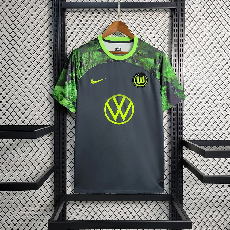 VFL Wolfsburg Away Shirt Kit 2023-2024