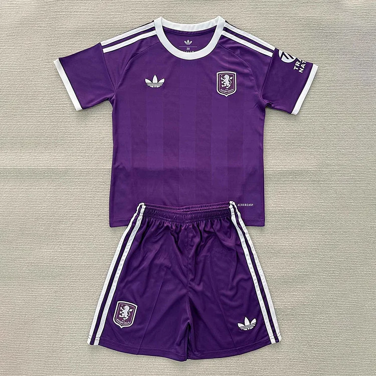 Kids Aston Villa 25/26 GK  Football Jersey