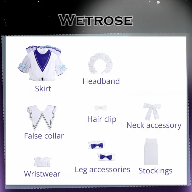 [Wetrose] In Stock Honkai: Star Rail Girls' Dormitory Robin Pajamas Game Outfit Cosplay Costume 