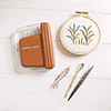 Magnetic Needle Case for Cross Stitch - Portable Storage Box with 10 Needles (5 Sizes) & Needle Threader tapestrymarket