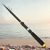 Carbon Fiber Fishing Rod Telescopic Spinning Rod Travel Rod Fishing Accessories