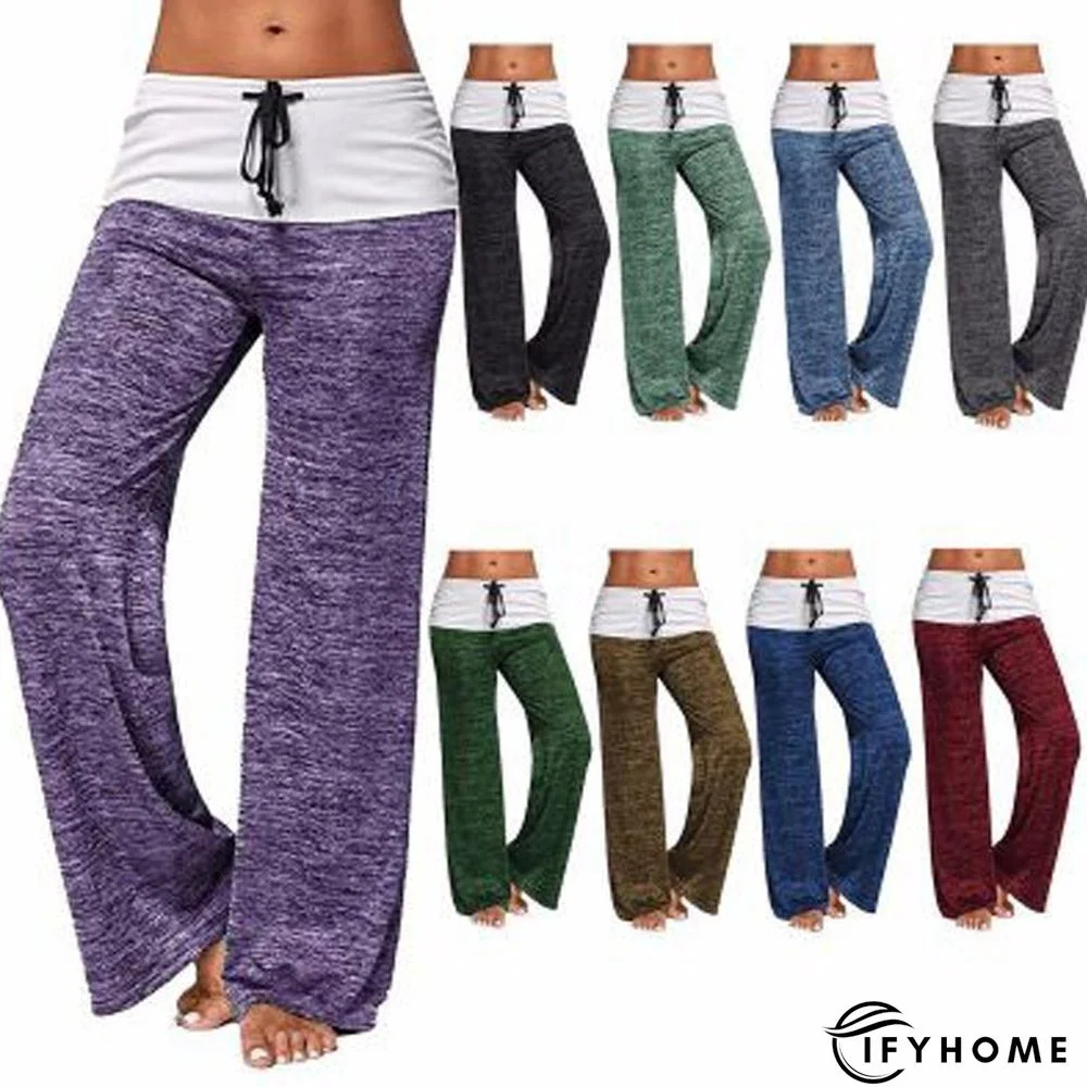 Lace-Up Linen Casual Sports Quick-Dry Sports Pants | IFYHOME