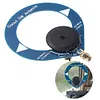 Mini Circular Antenna 4MHz-24MHz 500kHz-2000kHz Portable MW SW Antenna for Radio