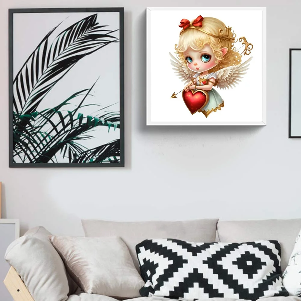 Full Round Diamond Painting 30*30cm - Little Angel