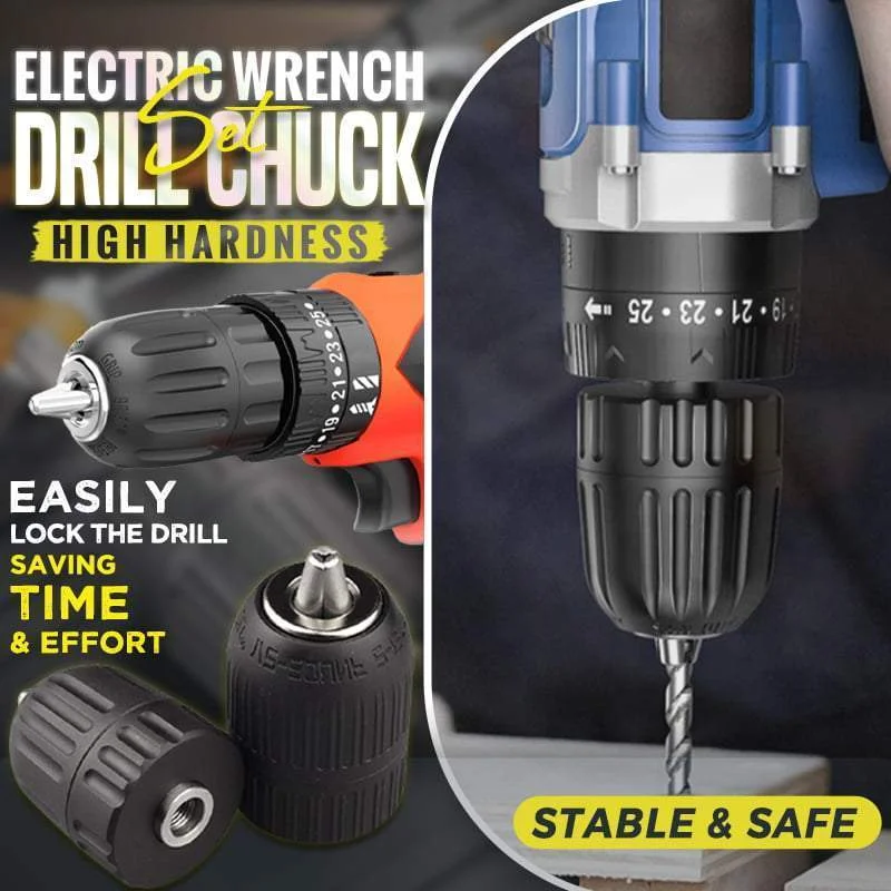 Electric Wrench Drill Chuck Set