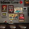 4PCS 66 Car - Metal Tin Signs Set(8*12Inch/12*16Inch) - Garage&Transport