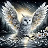 Branches And Owls-11CT Stamped Cross Stitch 40*40cm/15.75*15.75in tapestrymarket
