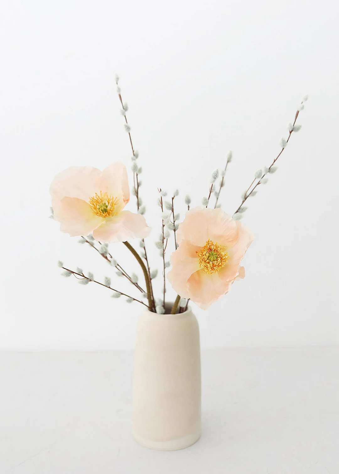 Artificial Pussy Willow Branch - 31"