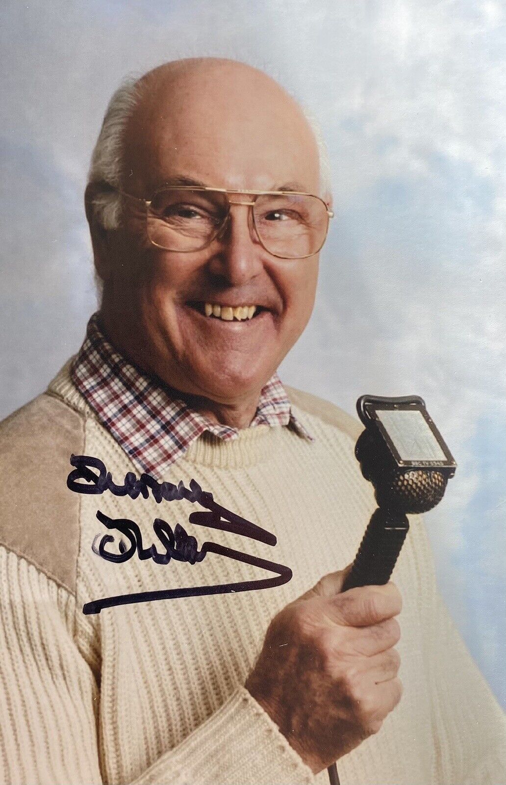 Murray Walker Genuine Hand Signed 6X4 Photo Poster painting, F1, 6