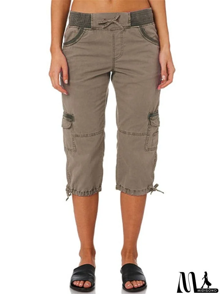 MidiSono - Women's Summer Breathable High Waist Thin Shorts