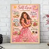 Self-Love Affirmation Art-Partial Special Shaped Diamond Painting 30*40CM