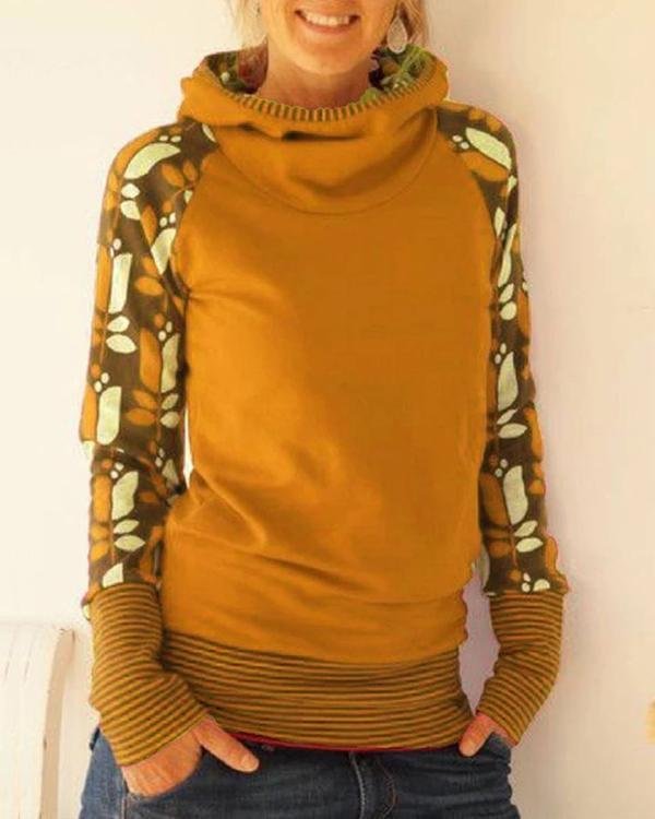 Long Sleeve Hoodie Casual Shirts & Tops