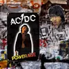 AC/DC - Panneaux en &eacute;tain m&eacute;tallique(20*30cm/30*40cm) - Musique