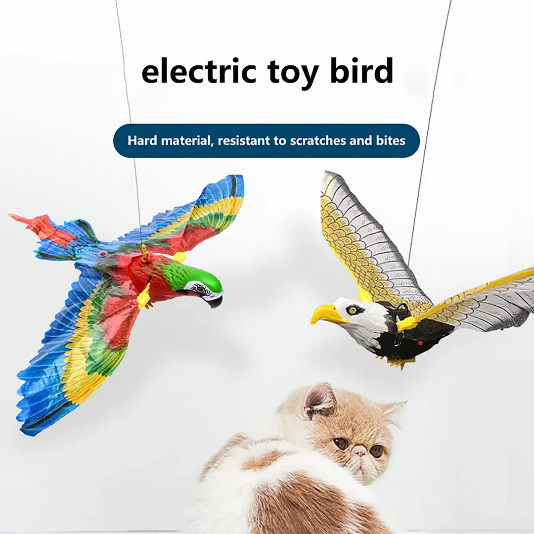 Flying Bird Cat Toy – Interactive Hanging Eagle Simulation For Cats, Battery Operated - View #4