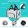 Cat, Dog Carrier for Small Medium Cats Puppies up to 15 Lbs, TSA Airline Approved Carrier Soft Sided, Collapsible Travel Puppy Carrier