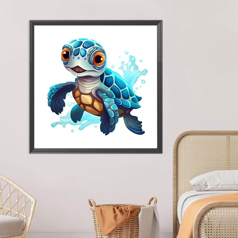 DIY Paint By Number 40*40cm - Turtle
