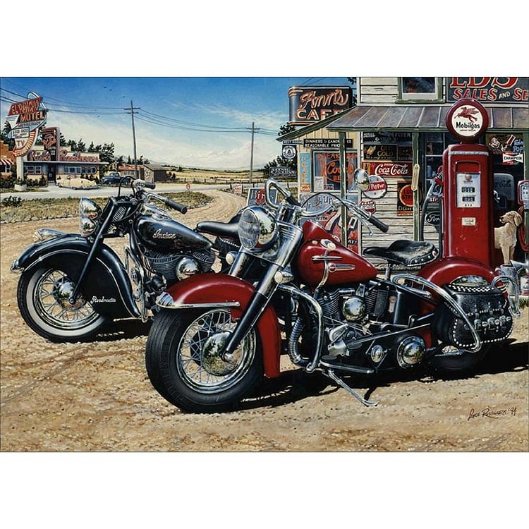 Diamond Painting Motorcycle   40*30CM