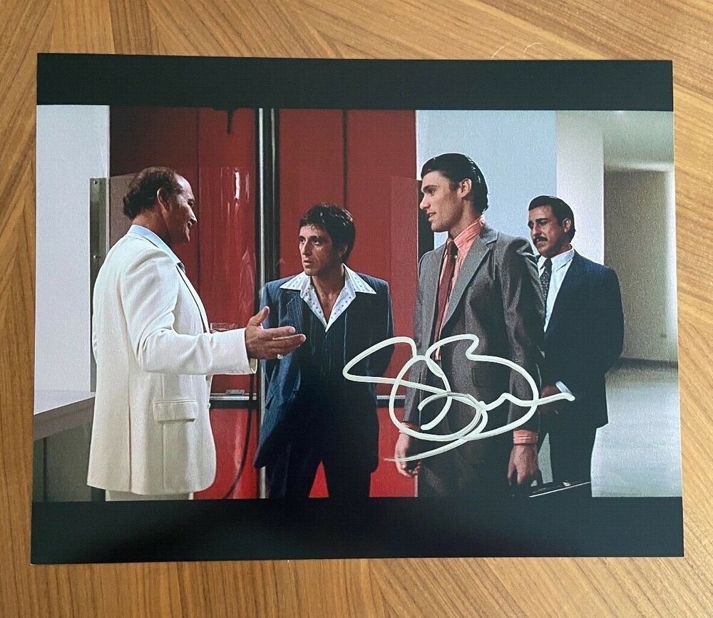 * STEVEN BAUER * signed 11x14 Photo Poster painting * SCARFACE * MANNY * * PROOF * 6