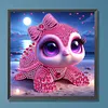 Pink Turtle Special Shaped 5D DIY Partial Drill Diamond Painting Kits for Adults Beginners Home Decor Diamond Dots Paintings Diamond Art Kit 11.81 X11.81inch