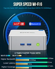 Intel 12th Core i5 12450H Mini PC--NucBox M3 Intel 12th Core i5 12450H Mini PC--NucBox M3