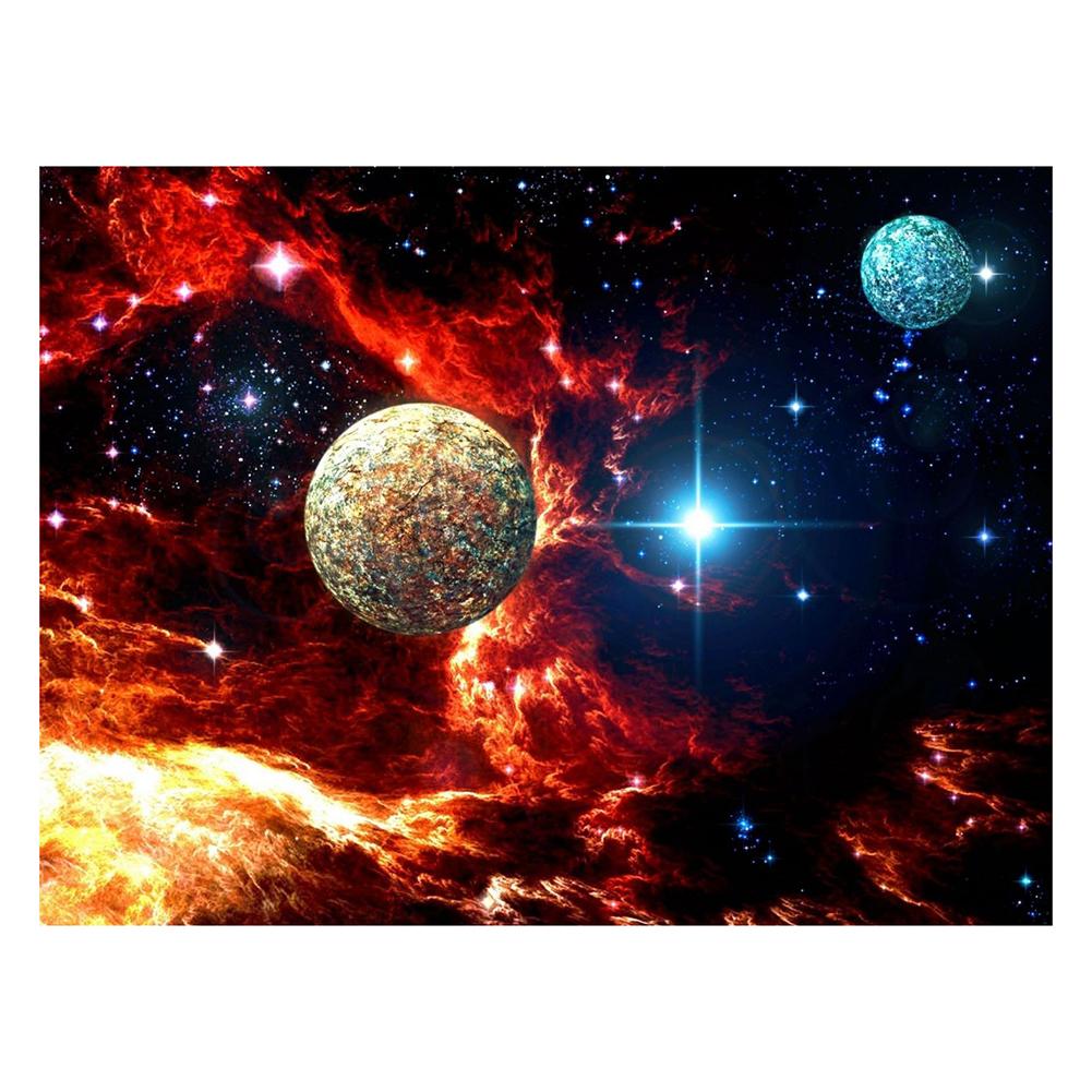 

40*30CM - Celestial Body - Round Drill Diamond Painting, 501 Original
