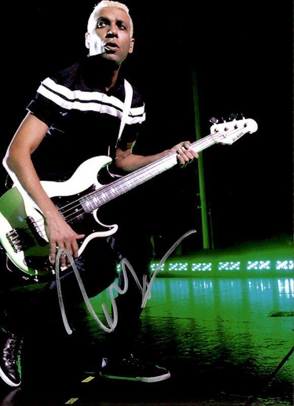 Tony Kanal No Doubt Authentic signed rock 8x10 Photo Poster painting W/Cert Autographed A11