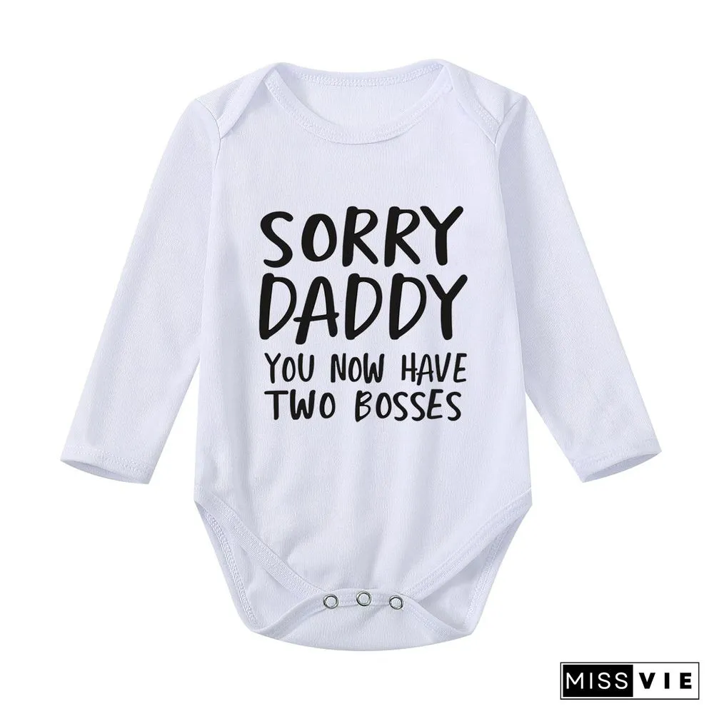 Baby/Toddler/ Kids Girl Boy Girl Casual Long Sleeve Bodysuit