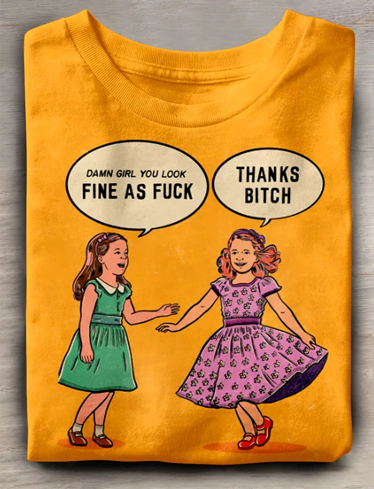 Teecade Teecade Fine As Fuck T-shirt
