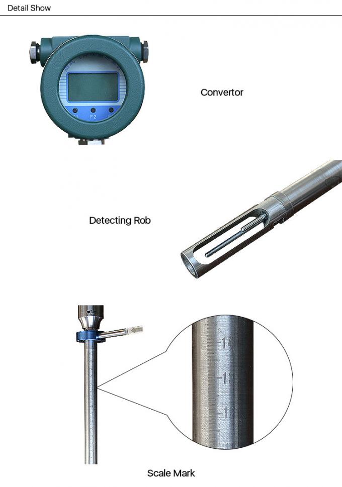 SS316 LPG Mass Flow Meter Ammonia Gas 1.6Mpa 10A 220V Thermal Mass Air Flow Meter 1