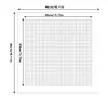 2pcs/5pcs set Large Diamond Painting Blank Canvas with Glue - Round/Square Blank Grid Canvas Empty for Customized Projects Multiple Size Options DIY Diamond Art Accessories
