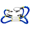 Octopus Welding Clamp with 5X Magnifier&Base 1/4In Thread Welding Auxiliary Tool