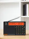 APP Control AM/FM/SW Worldband Radio 2500mAh Shortwave Longwave Radio with LCD Display Support BT TF Card Flashlight for Home Outdoor