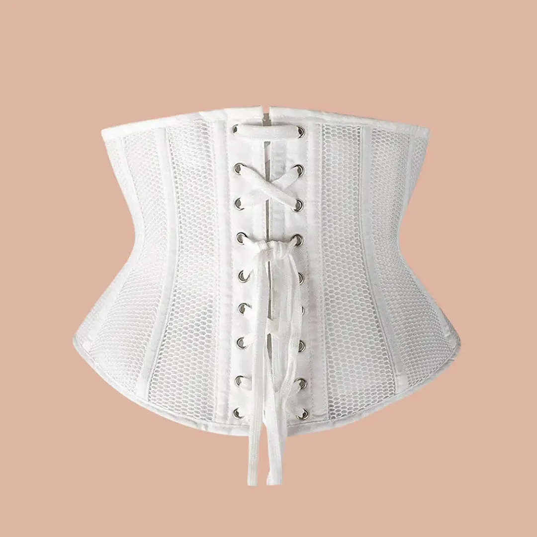  Short Torso Underbust Waist Training Corset Hourglass Body Shaper