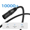 Pass Through Connector D XLR Male to Female for Premium Stage Box Patch Panel Panel Mount Floor Box