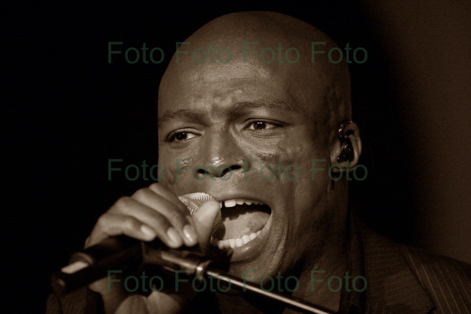 Seal England Musik Foto 20 x 30 cm ohne Autogramm (Be-6