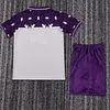 Joyfball 1992-1993 Kids Size Retro Fiorentina Away Football Shirt 1:1 Thai Quality