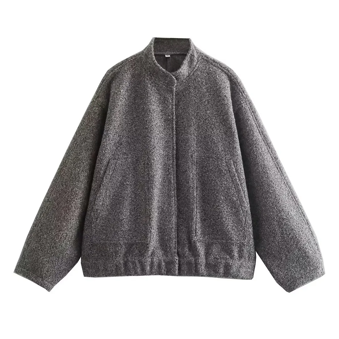 Toloer 2023 New 15 Color Loose Casual Coat Street Y2K Vertical Collar Dark Button Coat Female B88420-Outfit Ideas
