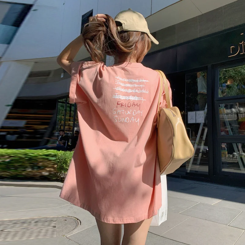 Brownm Brownm Smiley Face Short-Sleeved T-Shirt Women's Summer 2024 New Design Sense Loose Missing Lower Body Half Sleeve Student Jacket